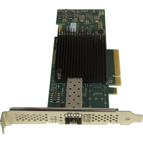 ATTO Technology Celerity Single-Channel 16 Gb s Fiber-Channel PCIe 3.0 Host Bus Adapter with 2 x SFP Transceivers