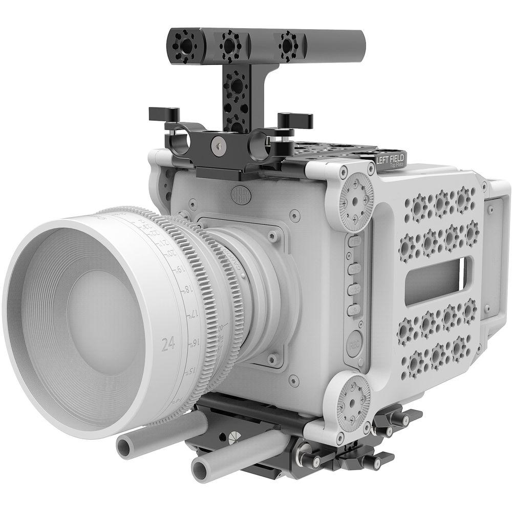 Bright Tangerine Left Field Top and Bottom Sliding Plates for ARRI ALEXA Mini