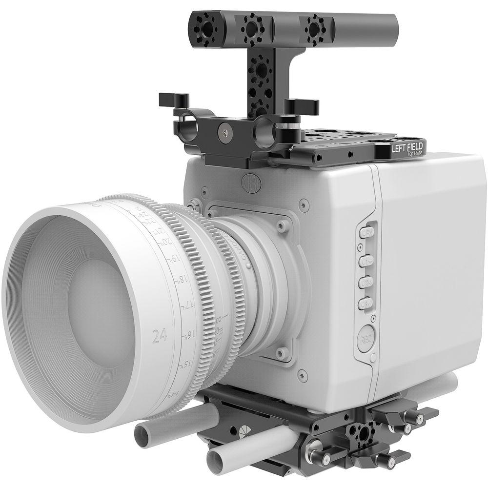 Bright Tangerine Left Field Top and Bottom Sliding Plates for ARRI ALEXA Mini