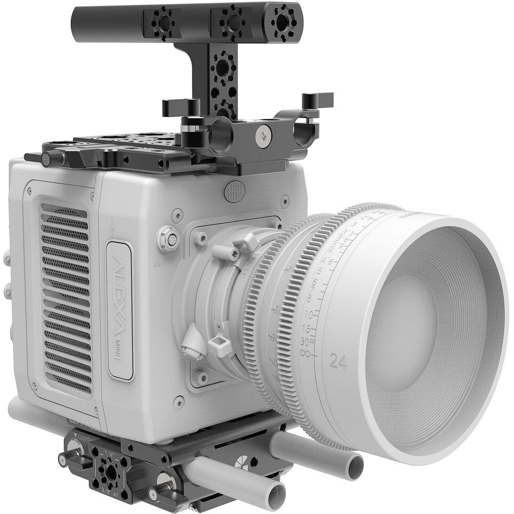 Bright Tangerine Left Field Top and Bottom Sliding Plates for ARRI ALEXA Mini