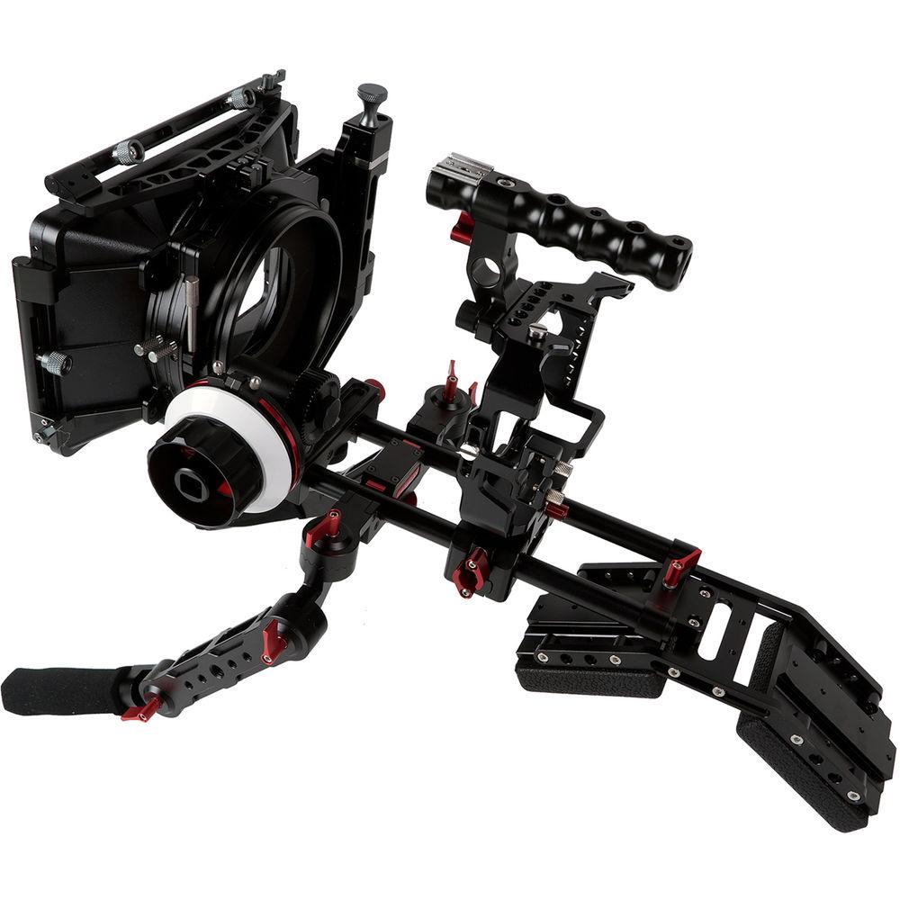 CAME-TV Camera Rig Matte Box Shoulder Support Kit for Sony a7R III