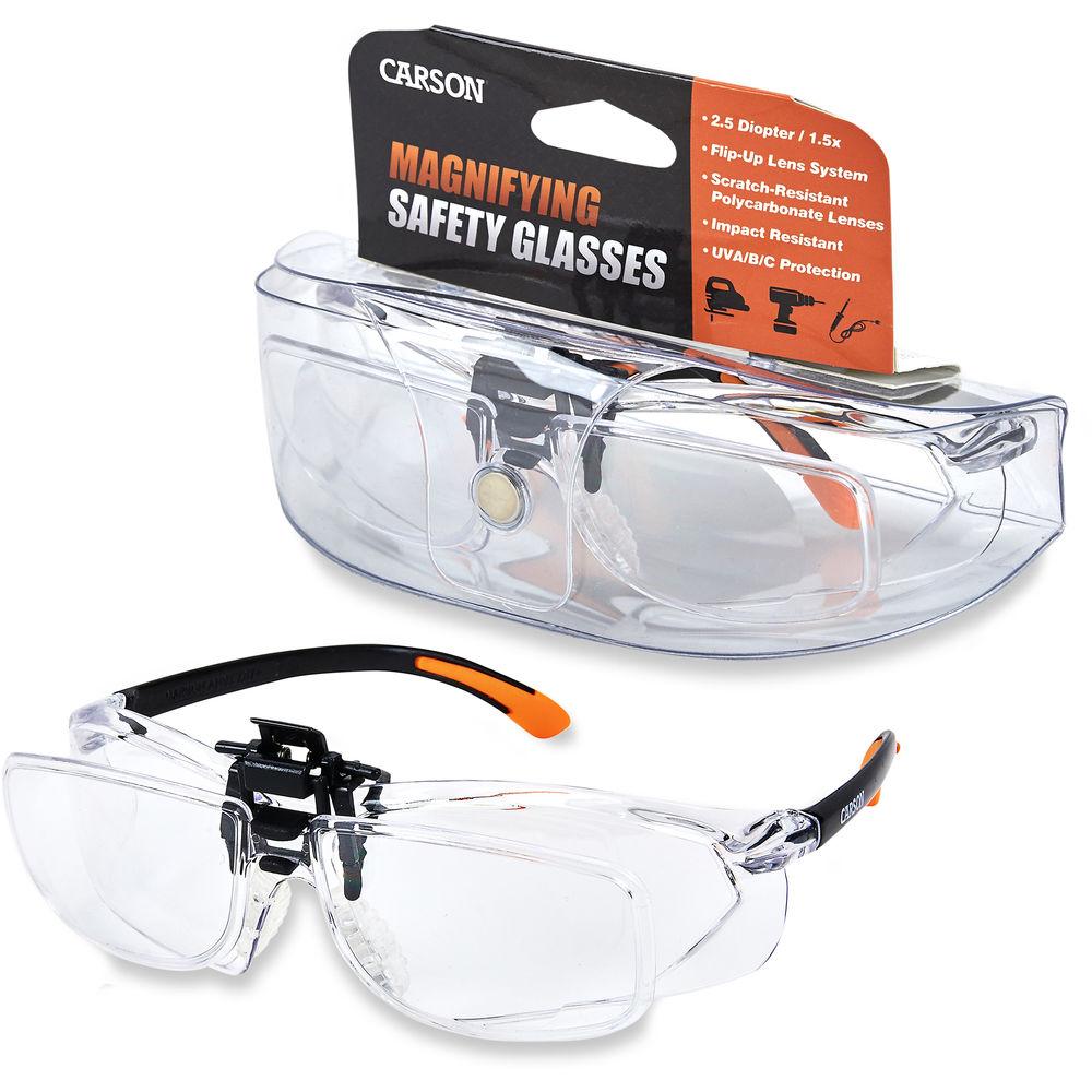 Carson VM-20 Magnifying Safety Glasses