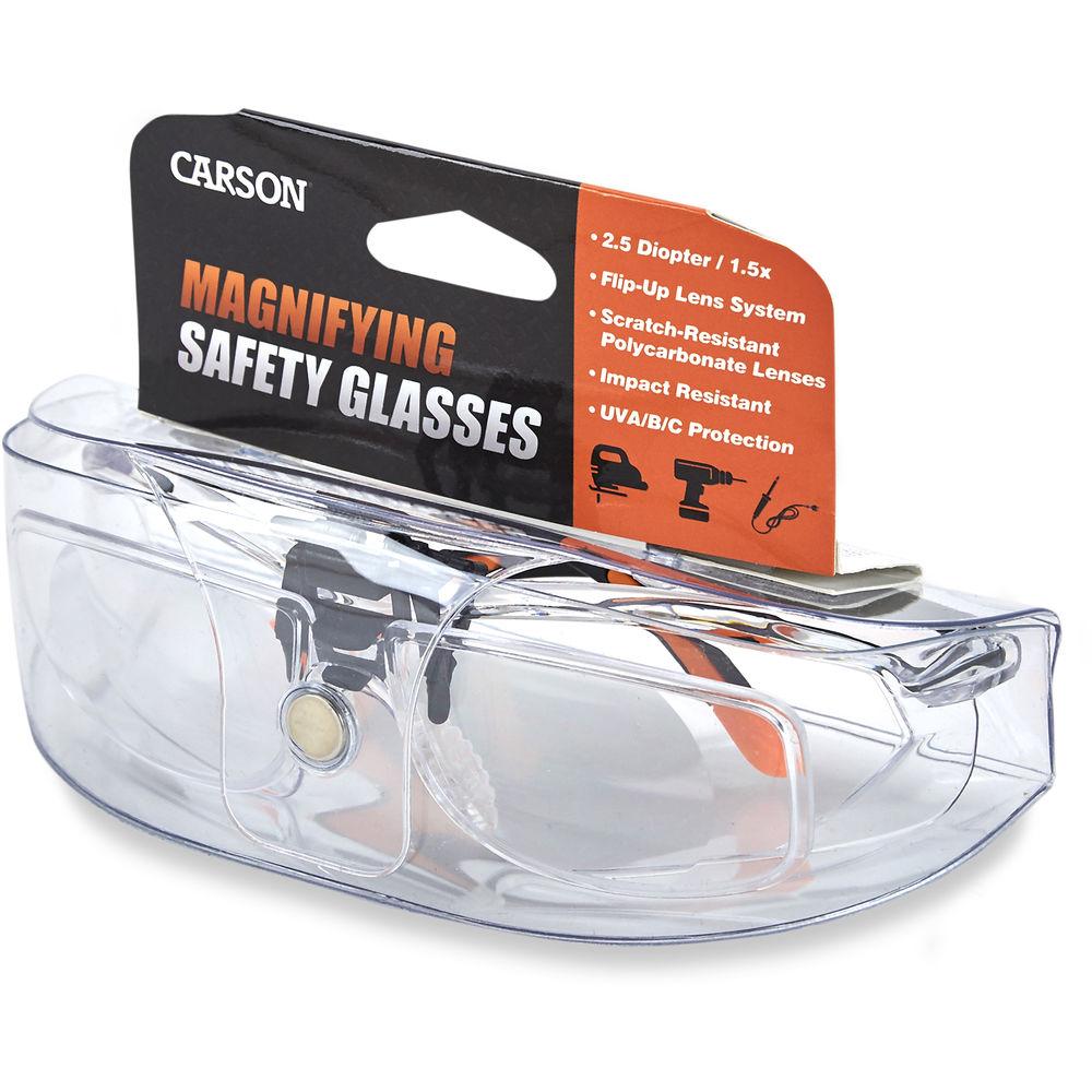 Carson VM-20 Magnifying Safety Glasses