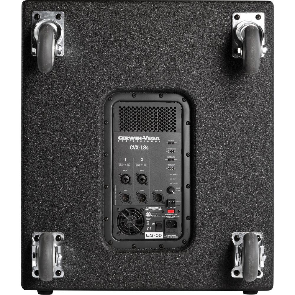 Cerwin-Vega CVX Series 18" Powered Subwoofer