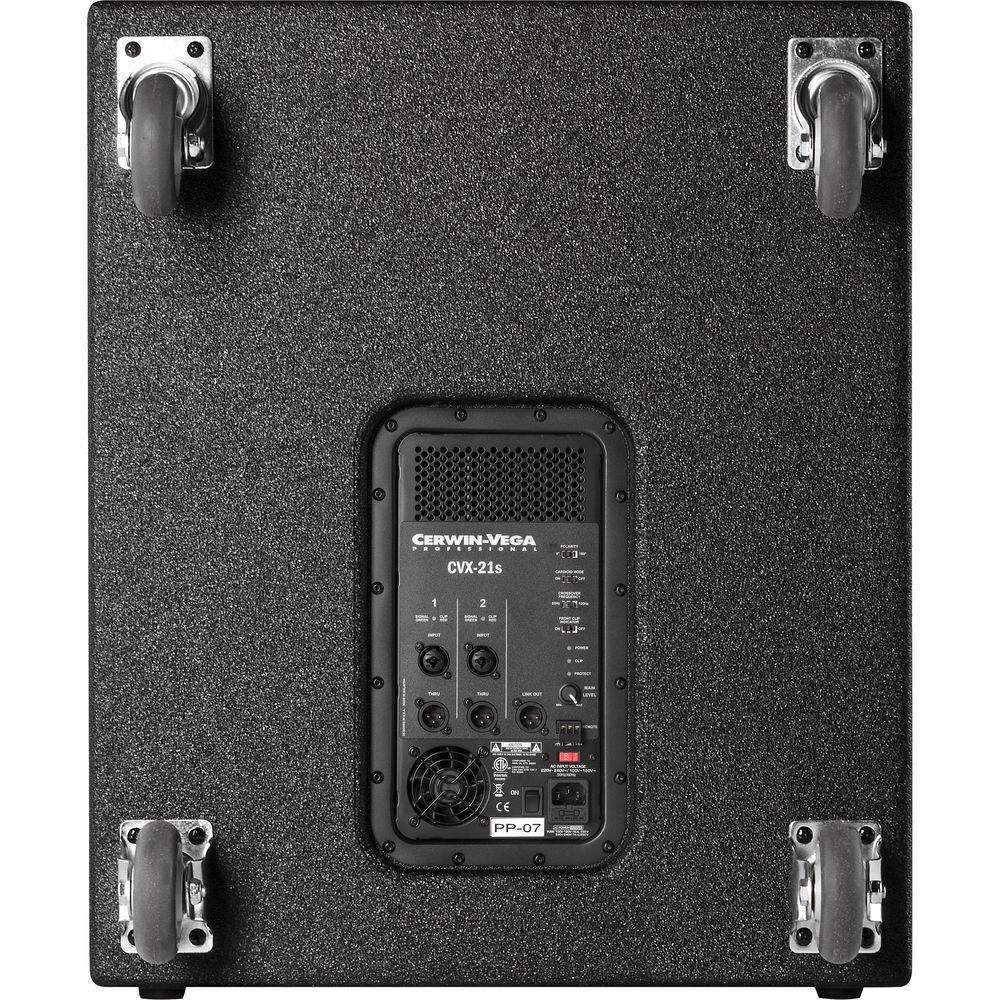 Cerwin-Vega CVX Series 21" Powered Subwoofer