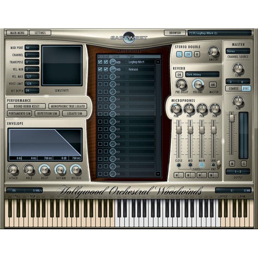 EastWest Hollywood Orchestra and Solo Series Gold - Virtual Instrument Bundle