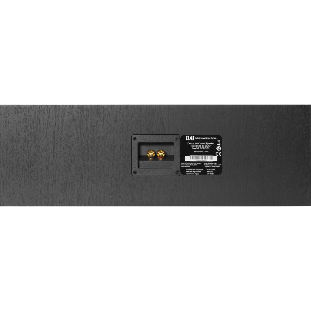 ELAC Debut 2.0 C6.2 Two-Way Center Channel Speaker