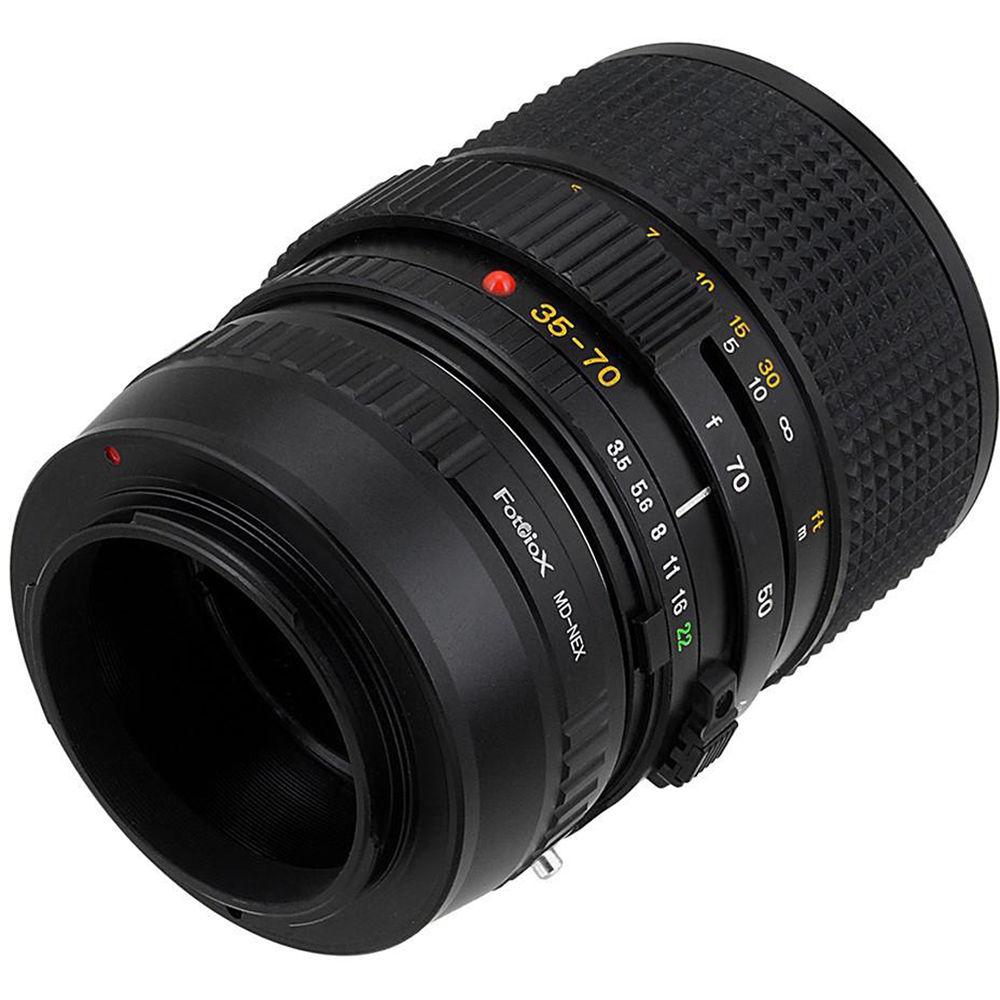 FotodioX Mount Adapter for Minolta SR MD MC-Mount Lens to Sony E-Mount Camera