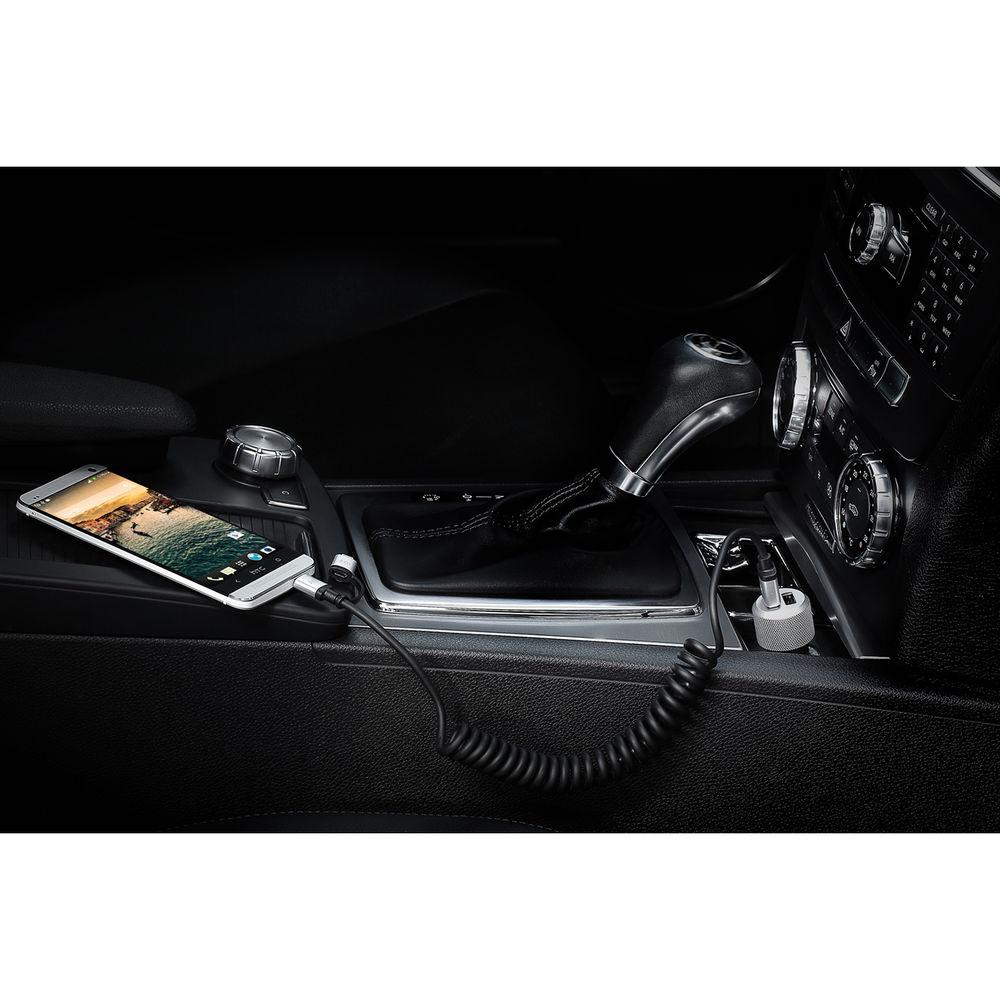 Just Mobile AluCable Duo twist USB Type-A to Micro-USB Cable with Lightning Adapter