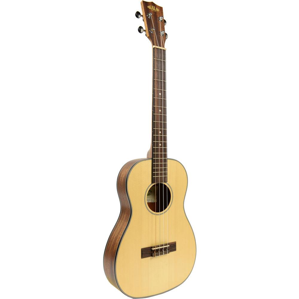 KALA KA-SSTU-B Solid Spruce Travel Baritone Ukulele