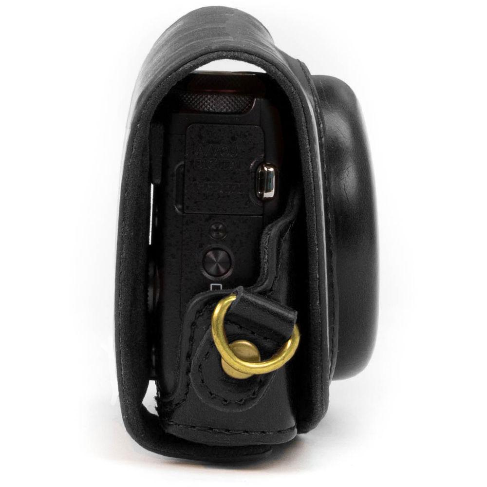 MegaGear Ever Ready PU Leather Camera Case with Strap for Canon PowerShot G7 X