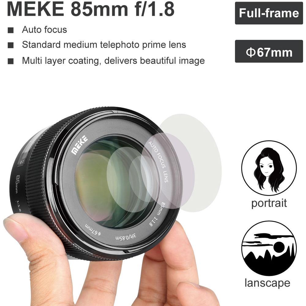 Meike MK-85mm f 1.8 Lens for Canon EF