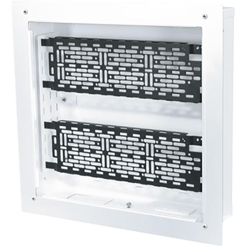 Middle Atlantic 14 x 14" Proximity Series In-Wall Box with Two Lever Lock 4" Mounting Plate for Storing AV System Components
