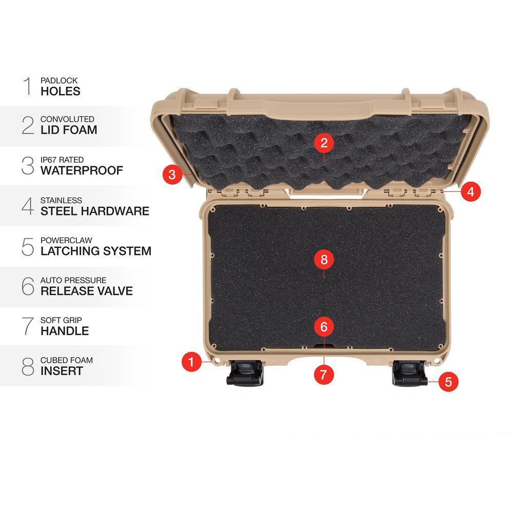 Nanuk 909 Series Case with Foam