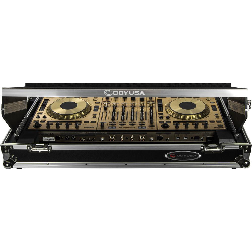 Odyssey Innovative Designs Flight Zone GSA Glide-Style Case for Pioneer DDJ-RZ SZ SZ2 Controllers