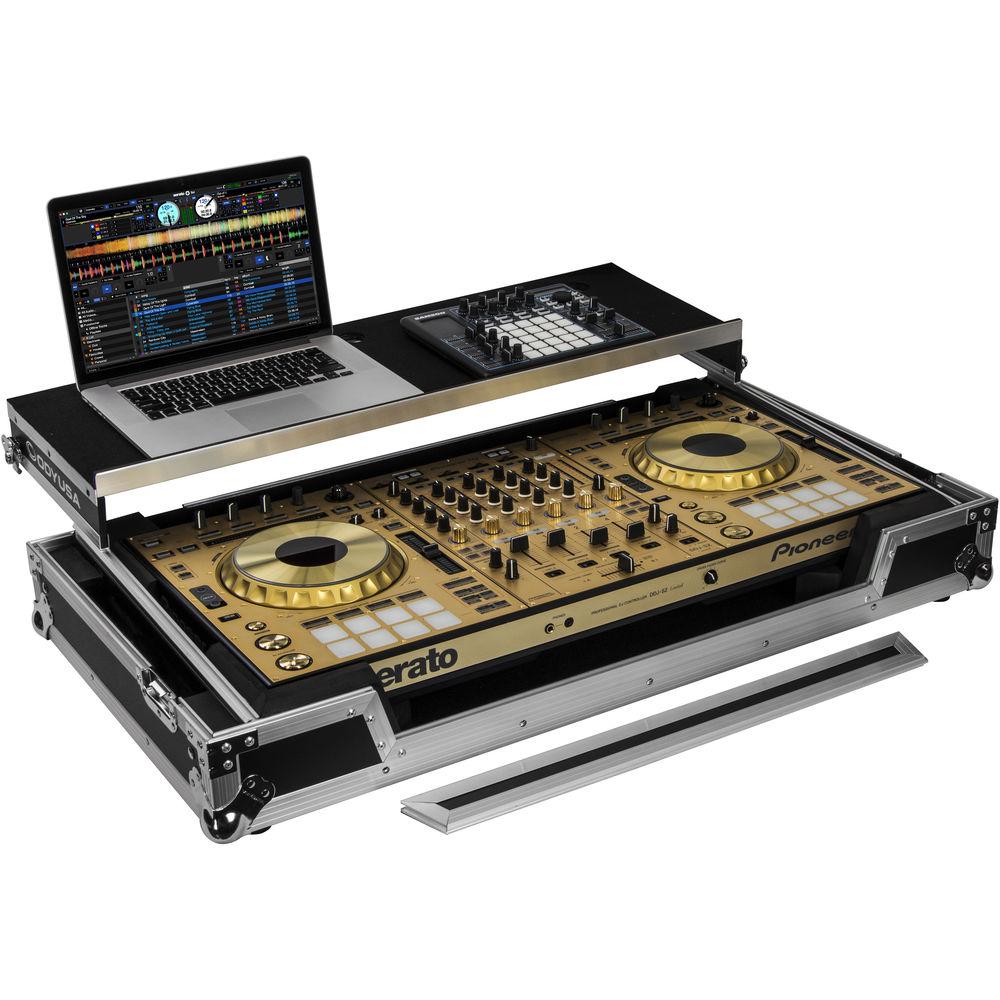 Odyssey Innovative Designs Flight Zone GSA Glide-Style Case for Pioneer DDJ-RZ SZ SZ2 Controllers