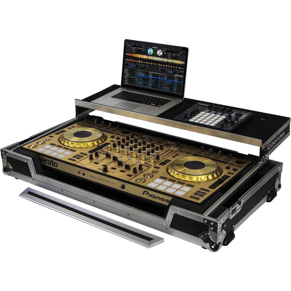 Odyssey Innovative Designs Flight Zone GSA Glide-Style Case for Pioneer DDJ-RZ SZ SZ2 Controllers