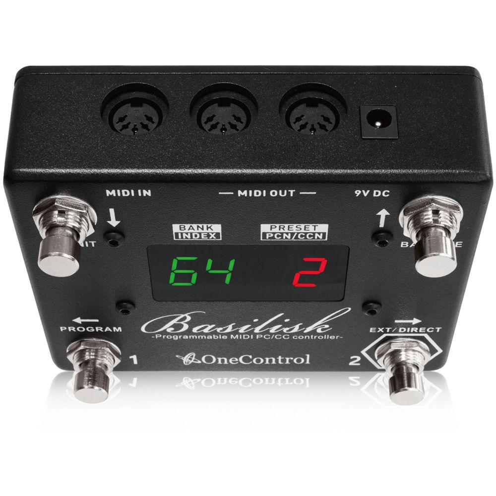 OneControl Basilisk Programmable MIDI Foot Controller