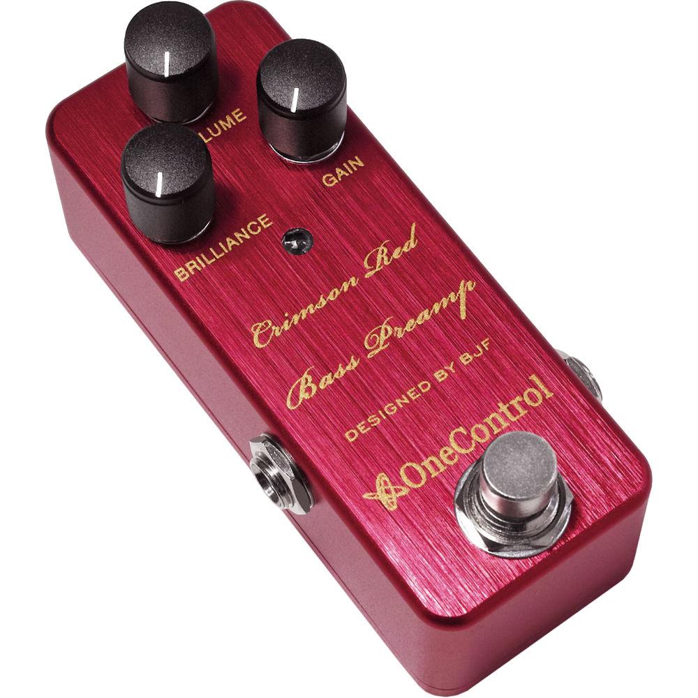 OneControl Crimson Red Bass Preamp Pedal