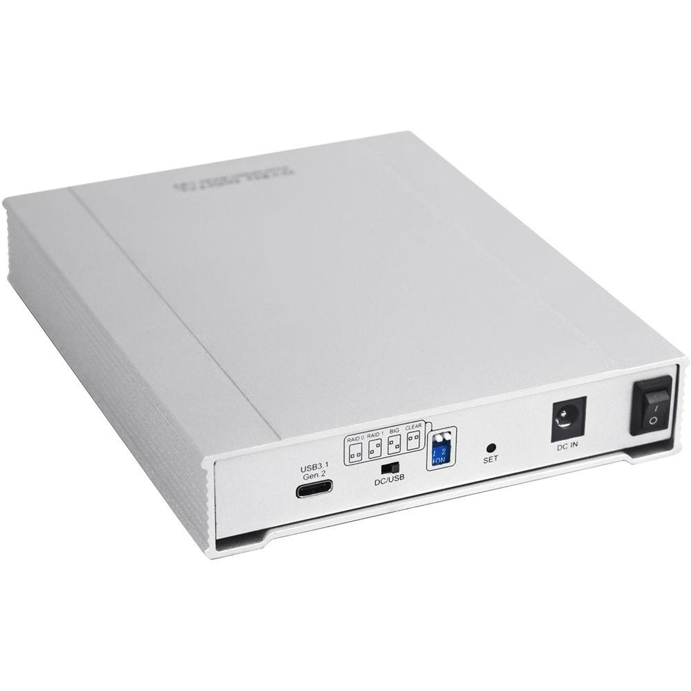 Oyen Digital MiniPro RAID V3 10TB 2-Bay USB 3.1 Type-C RAID Array