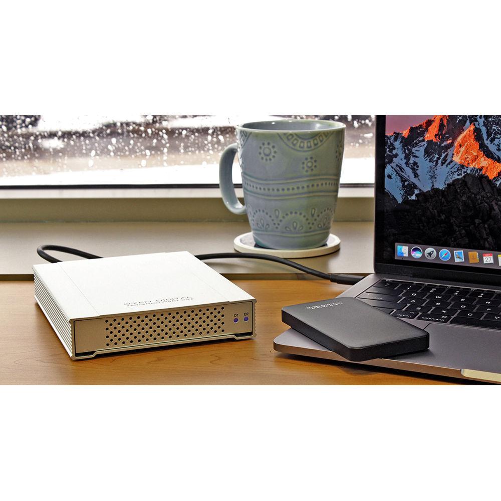 Oyen Digital MiniPro RAID V3 10TB 2-Bay USB 3.1 Type-C RAID Array