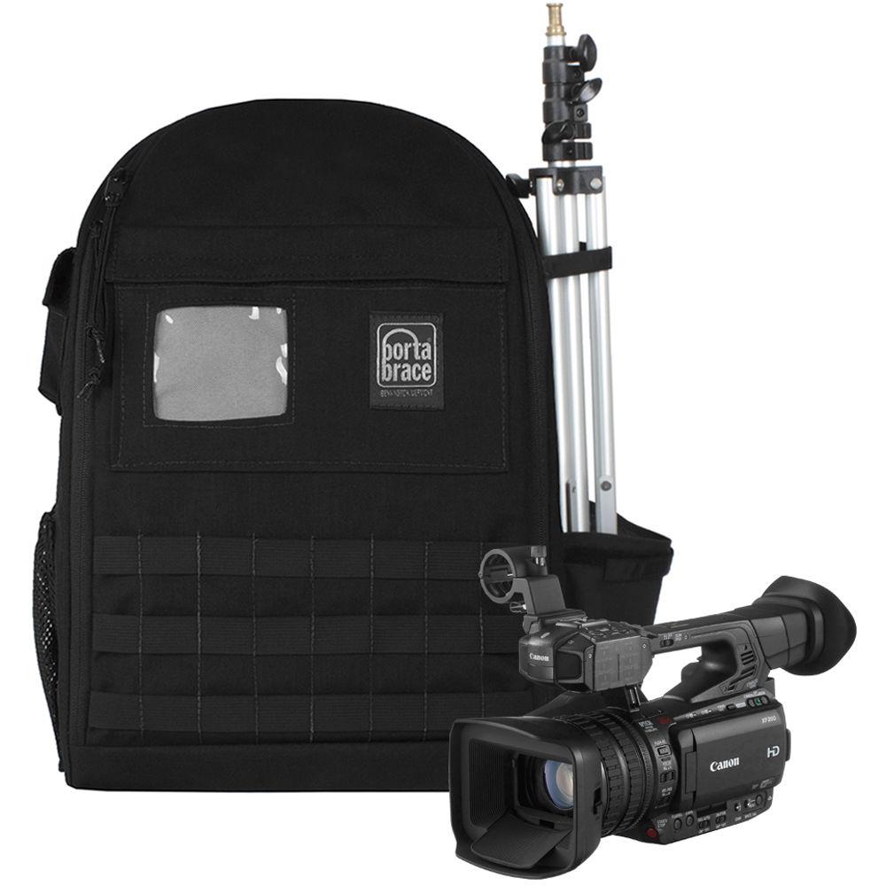 Porta Brace Backpack with Semi-Rigid Frame for Canon XF200