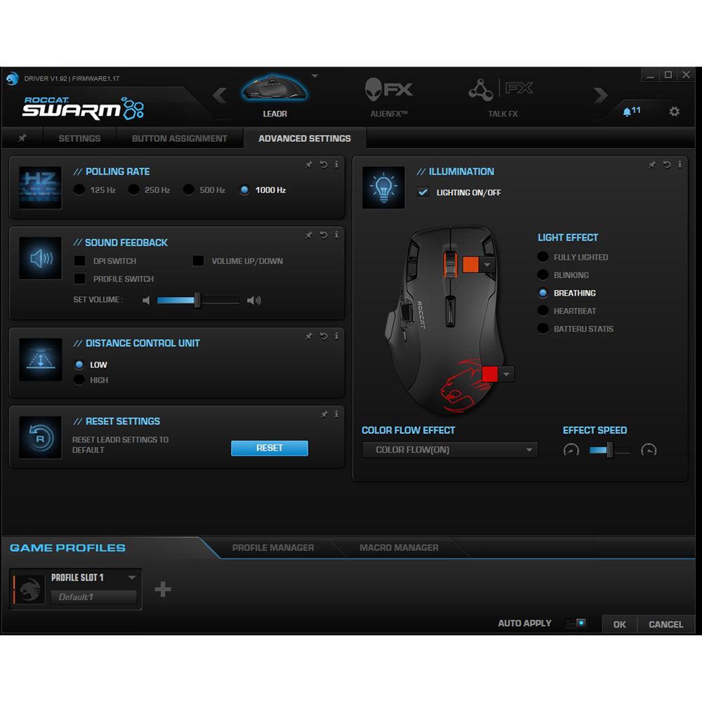 ROCCAT Leadr Wireless Mouse