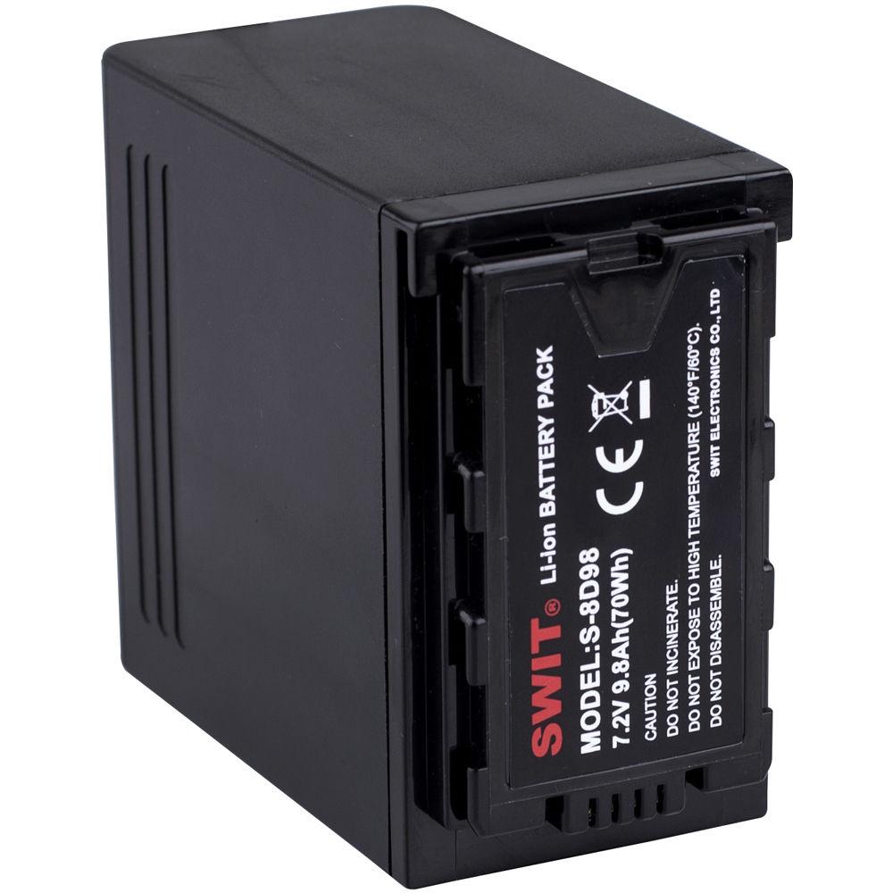 SWIT S-8D98 Li-Ion Battery for Panasonic DVX200 PX270 DV Camcorder Battery Pack