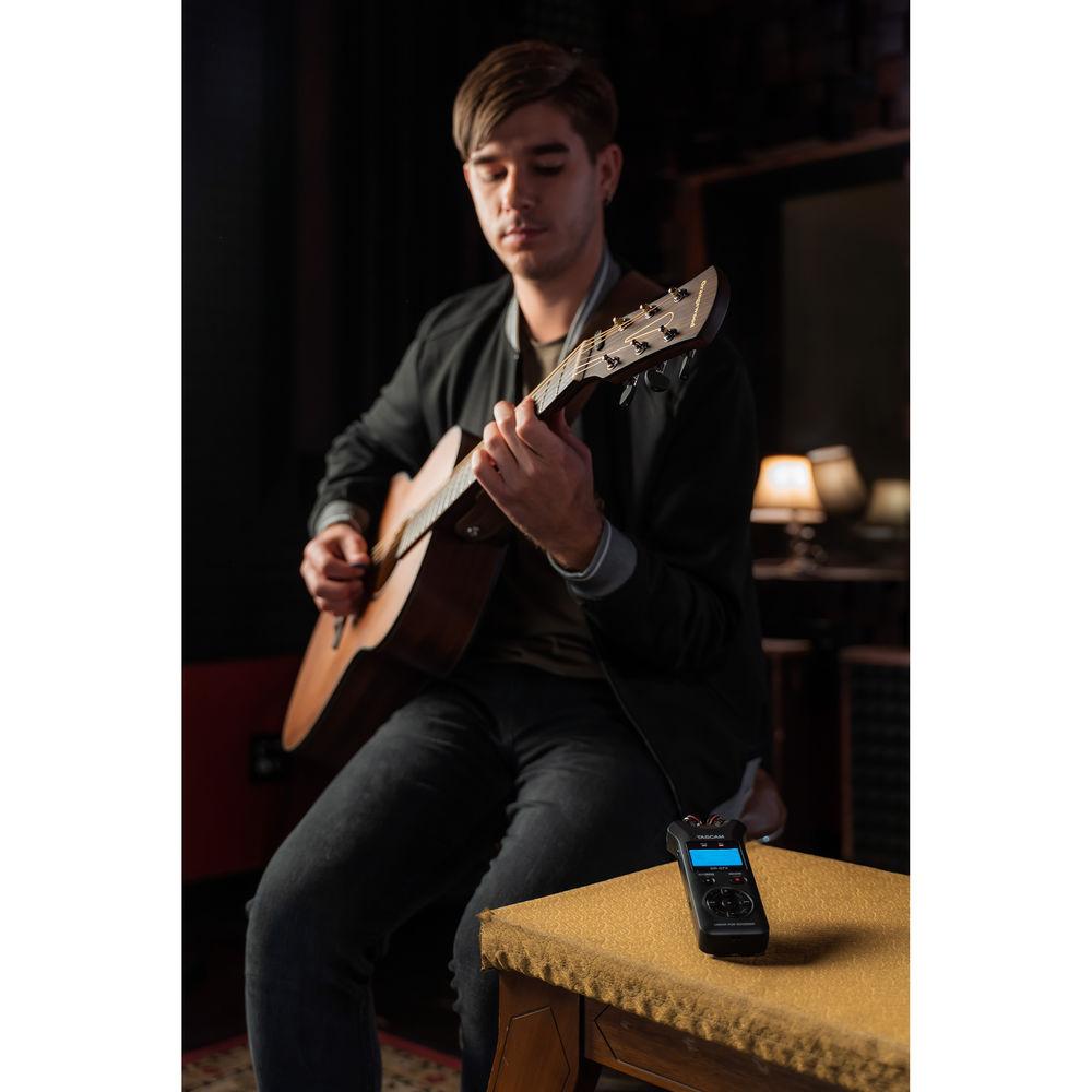 Tascam DR-07X Stereo Handheld Digital Audio Recorder with USB Audio Interface