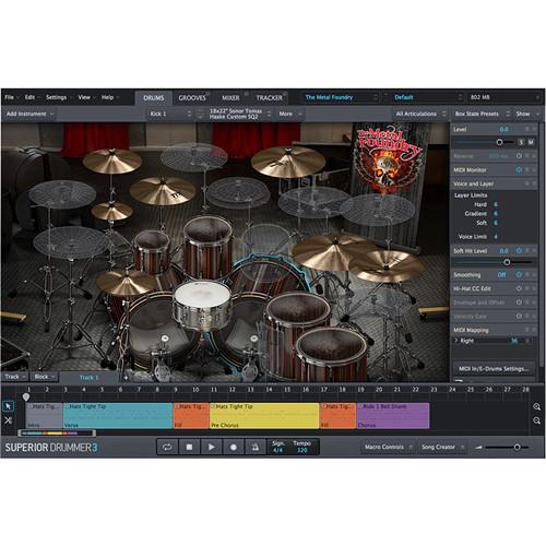 Toontrack The Foundry SDX Bundle - Expansions for Superior Drummer 3
