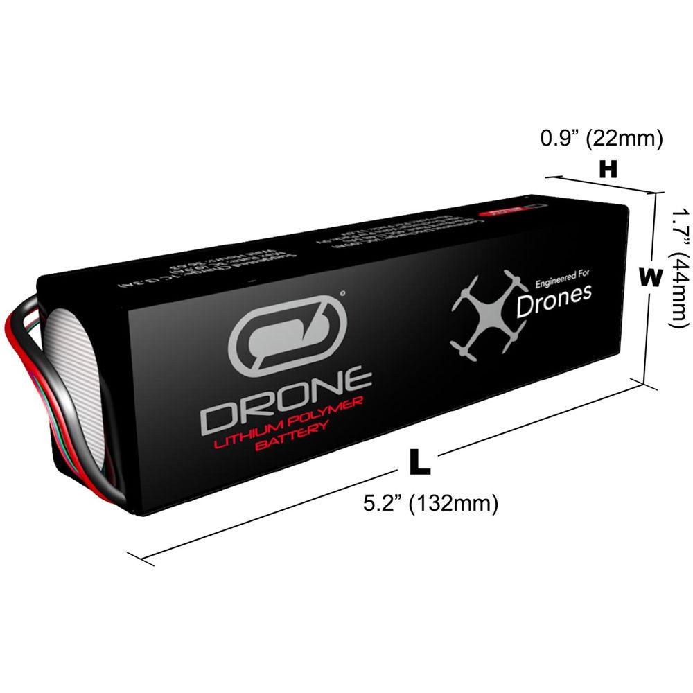 Venom Group Venom 3S 4900mAh 11.1V Lipo Drone Battery For Sensefly Ebee Plus And Ebee Sq