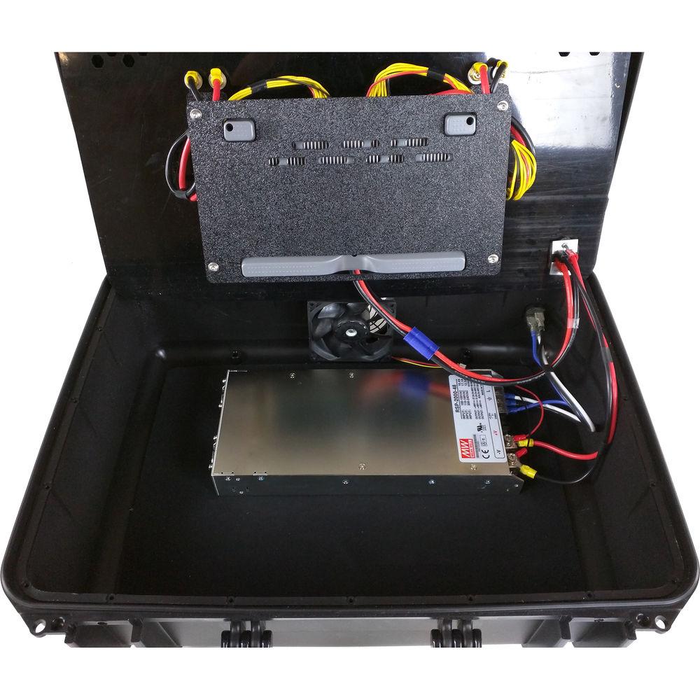 xFold rigs 2000W Dual Power LiPo Battery Charger with Hard Shell Case for Cinema Dragon Drone