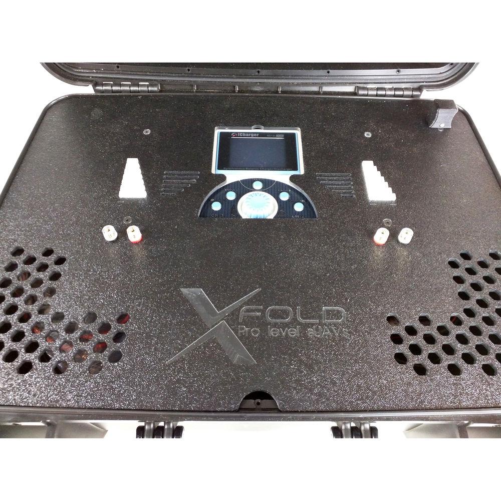 xFold rigs 2000W Dual Power LiPo Battery Charger with Hard Shell Case for Cinema Dragon Drone