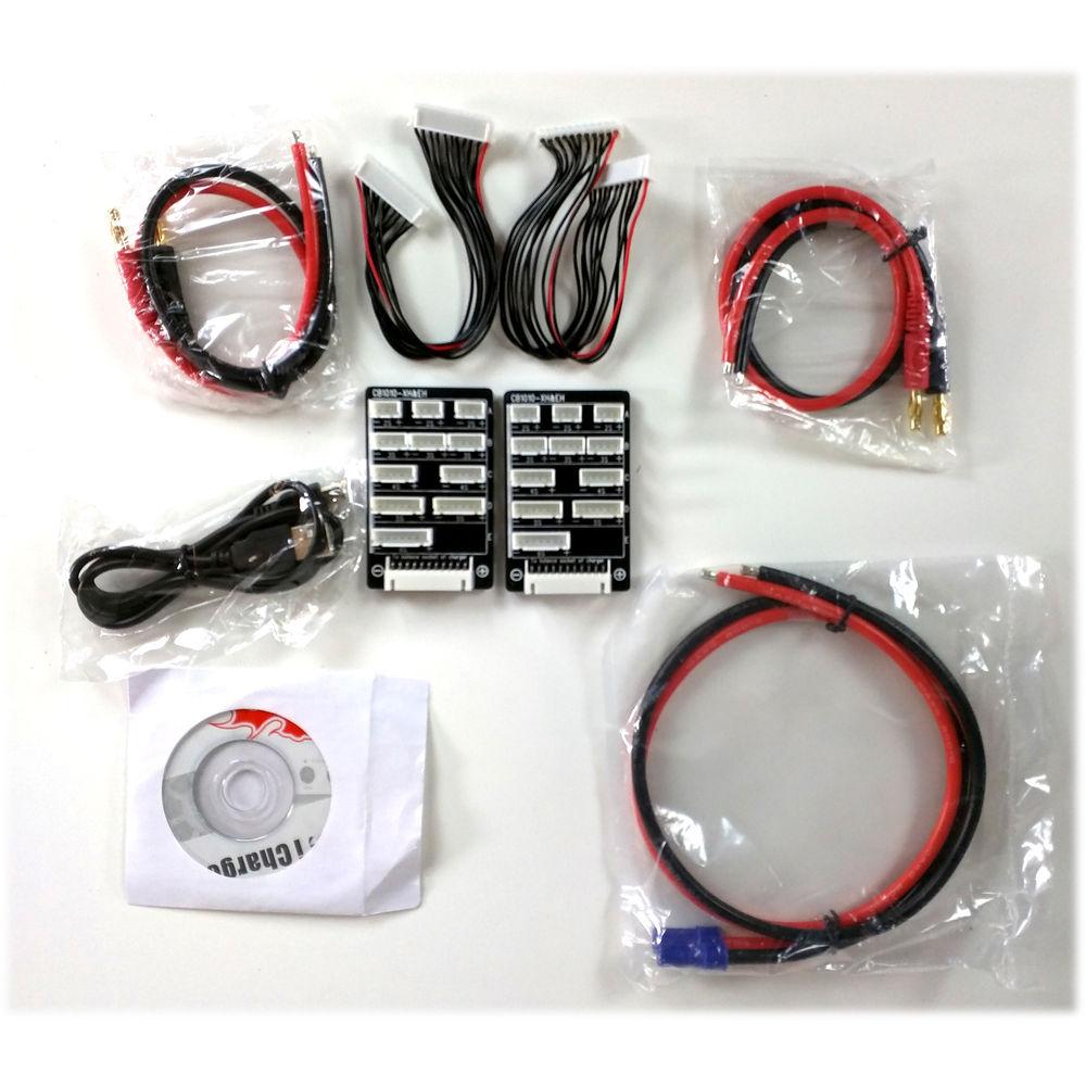 xFold rigs 2000W Dual Power LiPo Battery Charger with Hard Shell Case for Cinema Dragon Drone