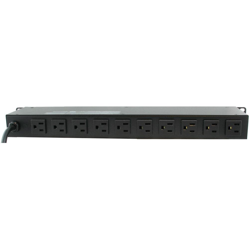 A-Neutronics 12-Outlet 19" Surge-Protected Rackmount Power Strip