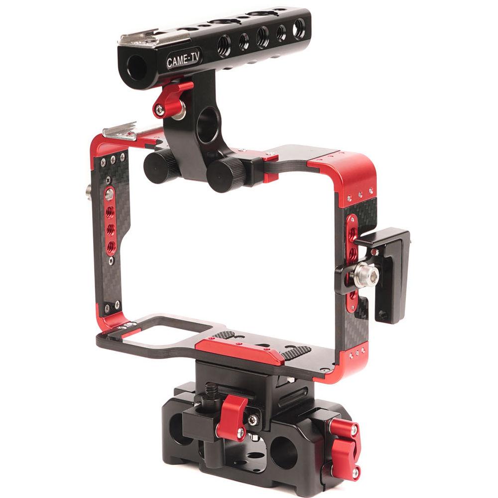 CAME-TV Carbon Fiber Rig Mattebox Follow Focus Kit for Sony a7 Series Cameras