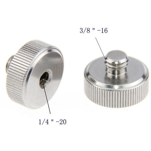 CAMVATE 1 4"-20 Female To 3 8"-16 Male Screw Adapter