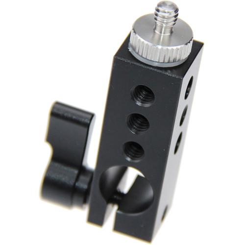 CAMVATE 15mm Rod Clamp With Multiple Threads And 1 4"-20 Screw