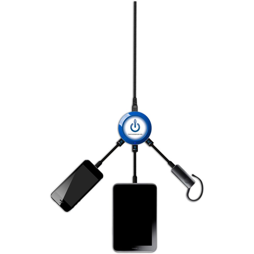 ChargeHub X3 3-Port Round USB Charging Station