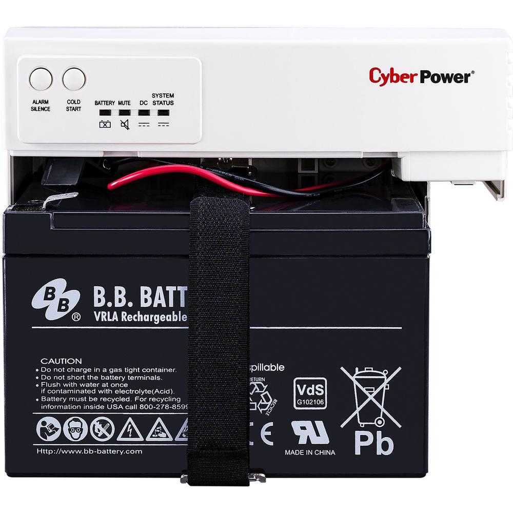 CyberPower UPS SFU CYBP27U Indoor 12V 7.2Ah 27W - 3-Prong Type B Grounded