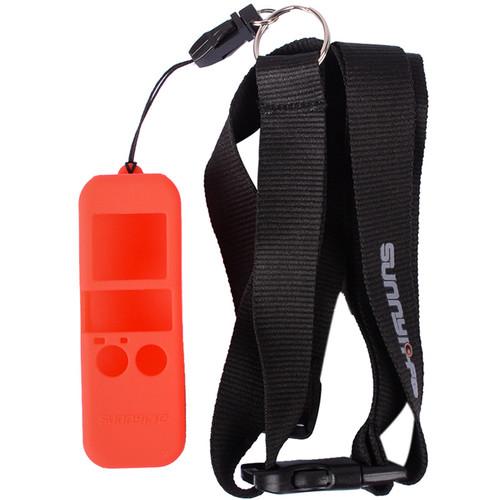 DigitalFoto Solution Limited Silicone Case With Lanyard Neck Strap For DJI Osmo Pocket