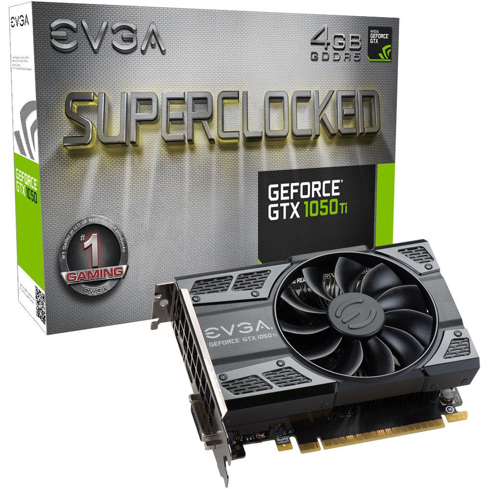 EVGA GeForce GTX 1050 Ti SC GAMING Graphics Card