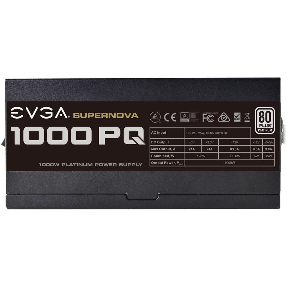 EVGA SuperNOVA 1000W PQ Platinum Semi-Modular Power Supply
