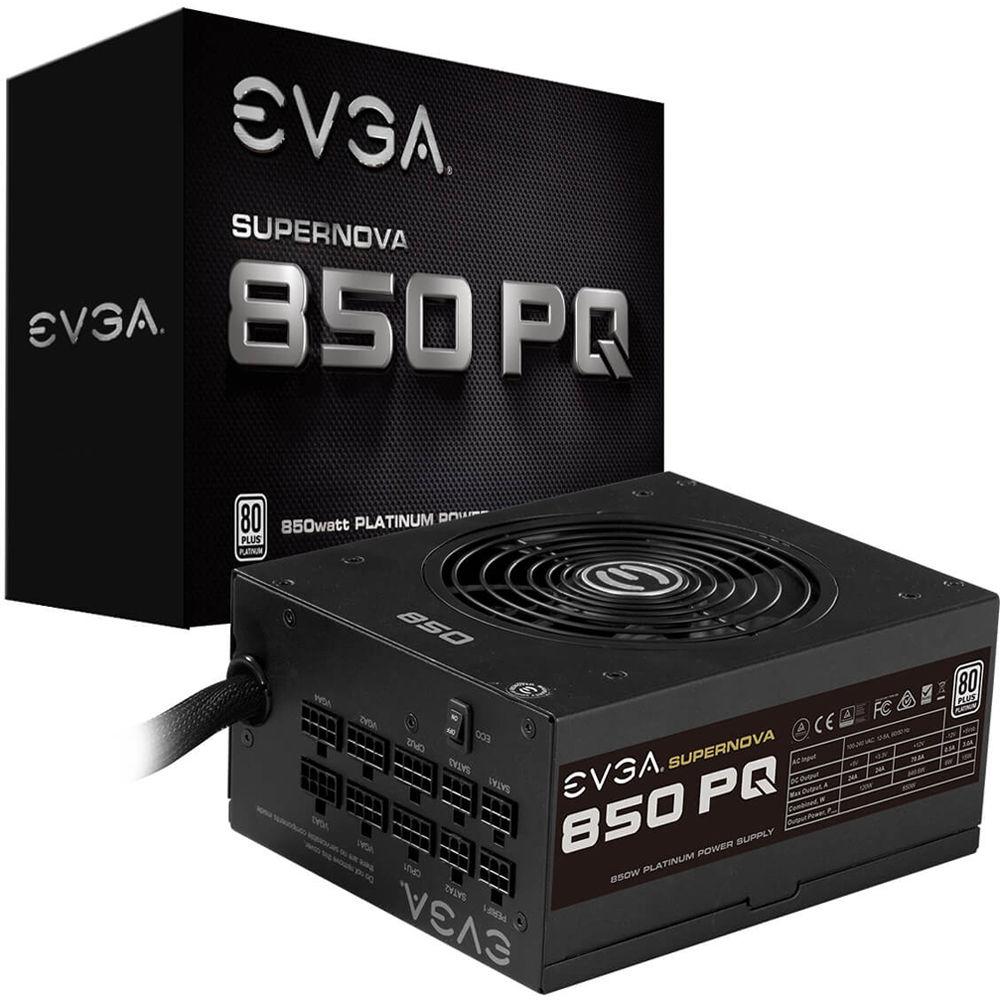 EVGA SuperNOVA 850W PQ Platinum Semi-Modular Power Supply