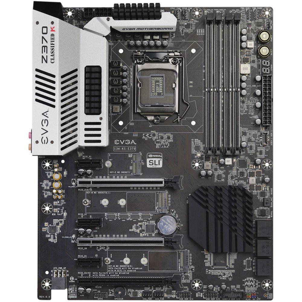 EVGA Z370 Classified K LGA 1151 ATX Motherboard