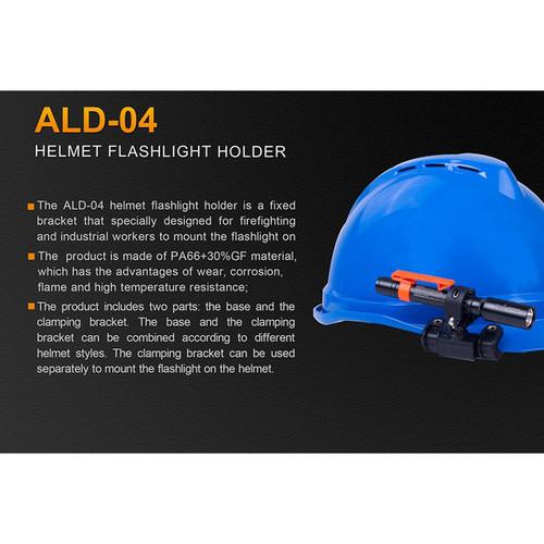 Fenix Flashlight ALD-04 Helmet Flashlight Holder