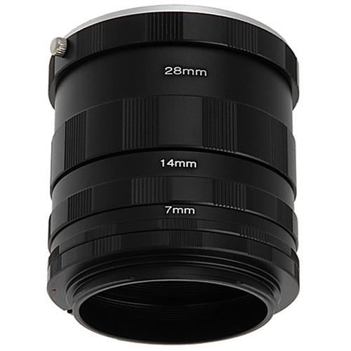 FotodioX Macro Extension Tube Set for Sony A-Mount Cameras: for Extreme Close-Up Photography