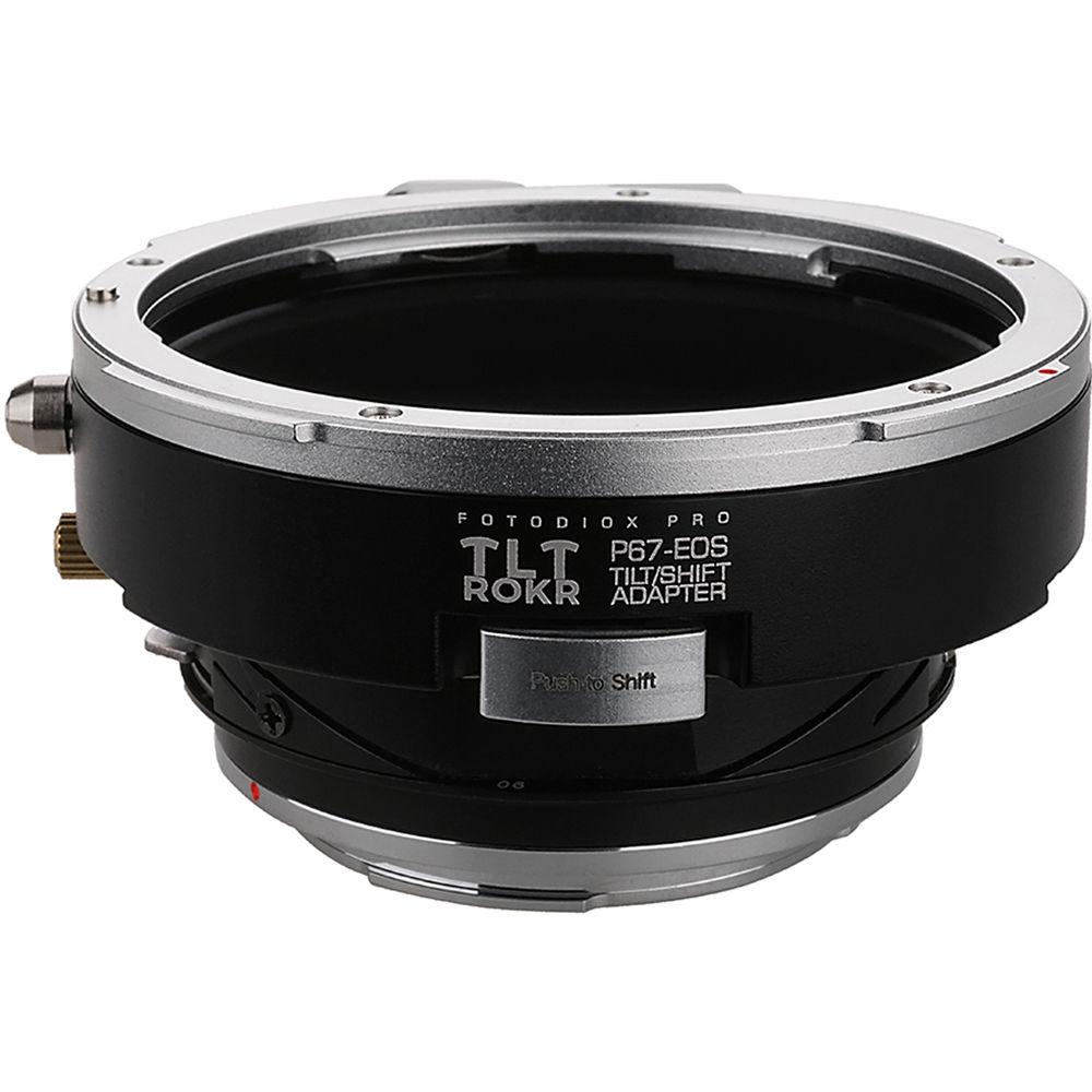 FotodioX Pro TLT ROKR Tilt Shift Adapter for Pentax 67 Lens to Canon EOS Camera
