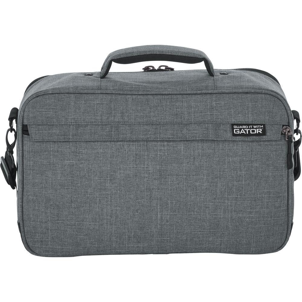 Gator Cases Bag Hold Carries Mini Keyboards, Mixers, Drum Machines,16"X10" Internal Dims