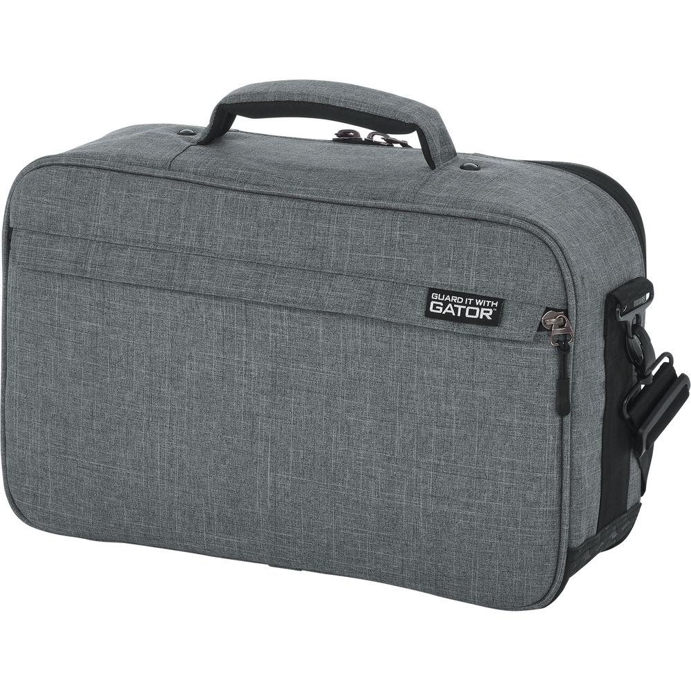 Gator Cases Bag Hold Carries Mini Keyboards, Mixers, Drum Machines,16"X10" Internal Dims